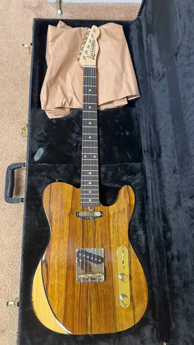 New 2026 Larrivee Baker T Pro Black Limba (Korina) Telecaster, View more