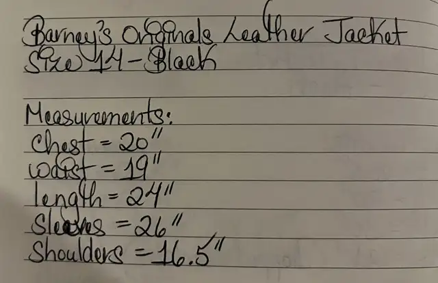 Barneys Originals Women’s Leather Motorcycle Jacket   in Women's - Tops & Outerwear in Cambridge - Image 10