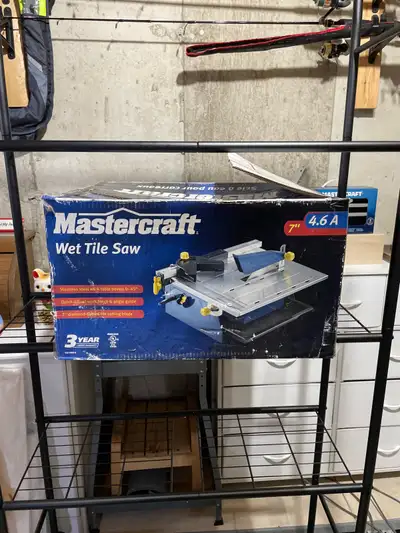 Mastercraft Wet Tile Saw, View more