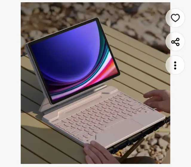 Dexnor Tablet Keyboard Case (Pink)65689556482689122