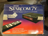 Vintage jerrold starcom 7v TV cable box