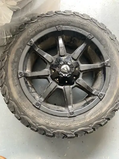 Fuel Coupler Rims- in good shape - about 9 years old. 2 of the rims have some small scrapes but othe...