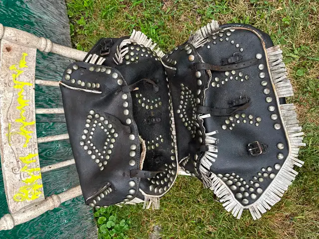 Buco saddlebags  for Panhead / Knucklehead rigid frames in Motorcycle Parts & Accessories in Longueuil / South Shore - Image 9