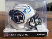 Bud Dupree Signed Tennessee Titans Mini Helmet (Beckett COA)