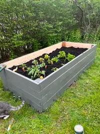 CUSTOM BUILT AND SIZED GARDEN PLANTER BOXES!!!