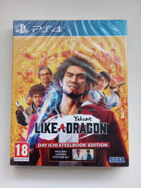 Yakuza: Like a Dragon Day Ichi Steelbook Edition - PS4