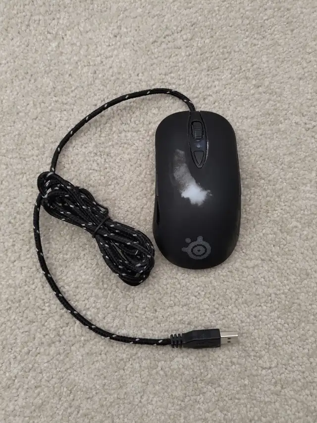 SteelSeries - SENSEI [RAW] Rubber Surface - Laser Gaming Mouse