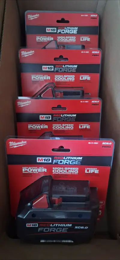 Milwaukee m18 forge 8.0 battery, View more