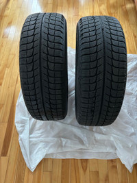 2 pneus d'hiver Michelin X-ice 185/60R15 88H