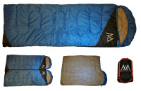 WEX 0° to -5°C Hooded Envelope Sleeping Bags