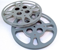 Vintage Collection Style industriel Bobines de film 16 mm en fer