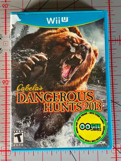 Cabela's Dangerous Hunts 2013 (Wii U) Complete, Opened, Like New, View more