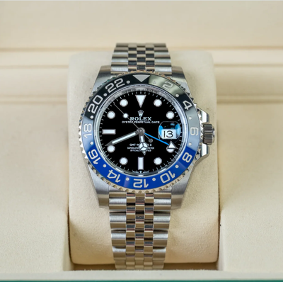 Rolex GMT "Batgirl" Reference 126710BLNR, View more