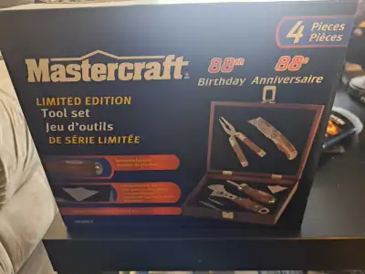 mastercraft 4 piece tool kit limited edition, View more