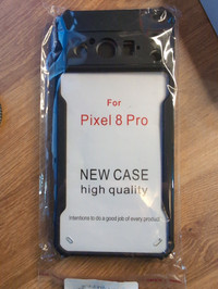 Google Pixel 8 Pro 5G Case Clear Acrylic TPU Soft Frame Back Cov