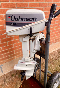 4HP Deluxe Johnson Outboard Motor - RANDY 905 703-5622