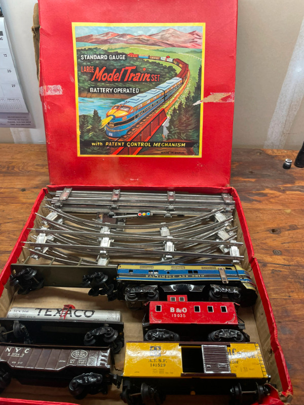Vintage Model Train Set Made in Japan in Hobbies & Crafts in Belleville
