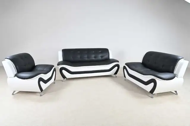 Brand New leather sofa set for sale cash on delivery  in Multi-item in City of Montréal - Image 2