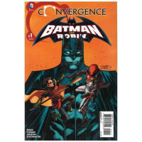 Convergence Batman and Robin #1  2015 DC Poison Ivy Red Hood VF