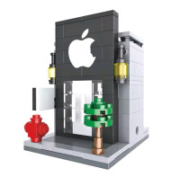 Lego compatible Mini Modular building Mac Computer Store new