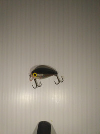 Vintage Storm Subwart crankbait Silver Shad