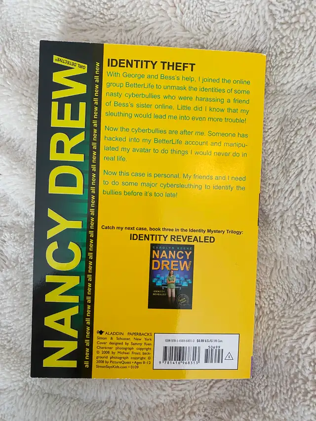 Nancy Drew Girl Detective - Identity Theft (BK 2) in Fiction in Markham / York Region - Image 7