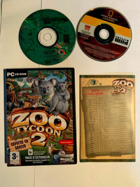 Zoo Tycoon 2 Especes En Danger PC CD Microsoft Windows Computer