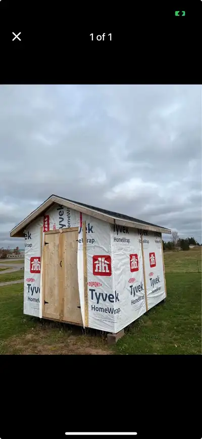 10x12 Storage Shed, Voir plus