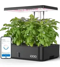 BNIB Hydroponics Growing System 12 Pods WiFi Herb Garden Kit