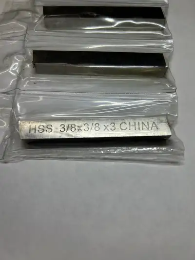 3/8 x 3/8 x 3" HSS - Square Tool Machining Bit FC 51006