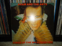 ADAM AND THE ANTS VINYL RECORD LP: KINGS OF THE WILD FRONTIER!