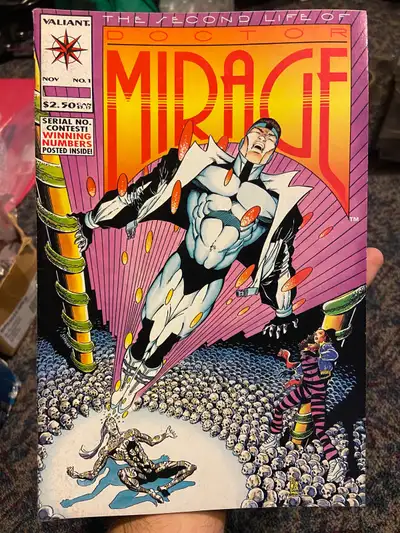 The Second Life of Doctor Mirage 1 1993 Valiant Comics Comic Boo, View more