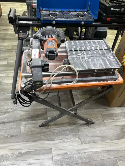 Ridgid R4031 7” Wet Tile Saw with Stand, View more