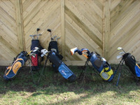 Junior golf Clubs set by age group size