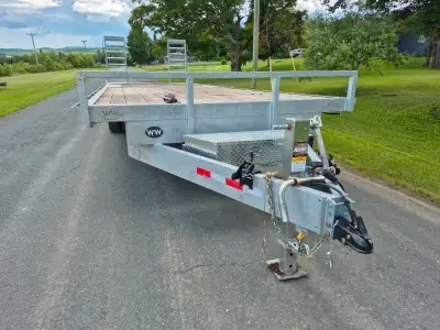 If ad is up, it is available. Save thousands buying this trailer rather than buying new. No holds un...