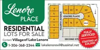 Village of Lake Lenore Lots for Sale