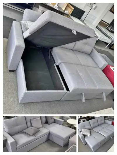Discount Offer!; Comfortable Sectional Pullout Sofa bed, View more