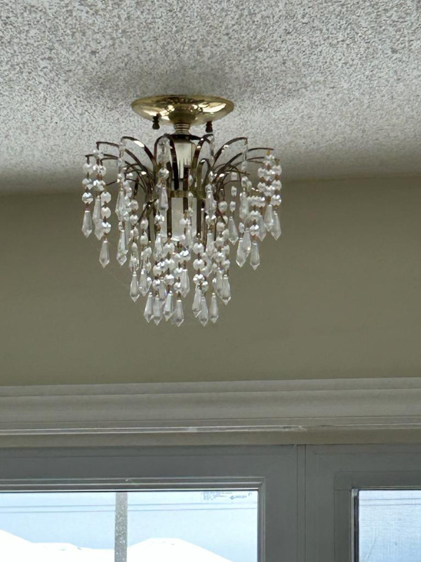 chandelier set of 4 in golden color in Indoor Lighting & Fans in Mississauga / Peel Region