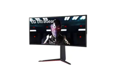 34' LG UltraGear Curved Nano IPS monitor, View more