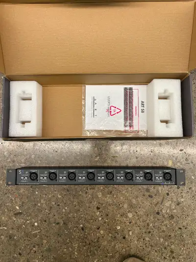 ART S8,  8 channel mic splitter, passive., View more