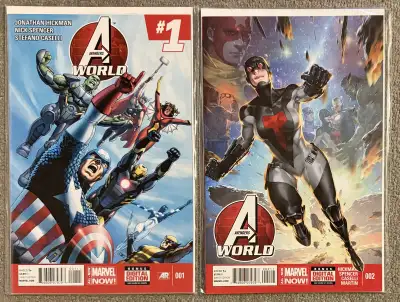 Complete series “Avengers World” Issues 1-21 $45 for the set Pick up in Citadel in Calgary or shippi...