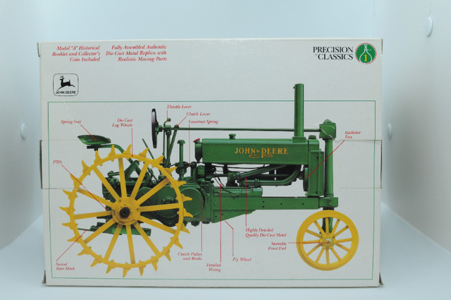 1/16 John Deere A Tractor on Steel, Precision Classics #1 in Toys & Games in Regina - Image 3