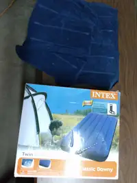 intex dura beam twin downy air mattress  Brand New in Box