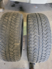 2 tires - Bridgestone Dueler A/T - 285/45/R22