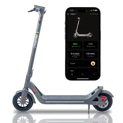 Electric Scooter Phantomgogo A8  – 45 km Range, App Control, Reg, View more