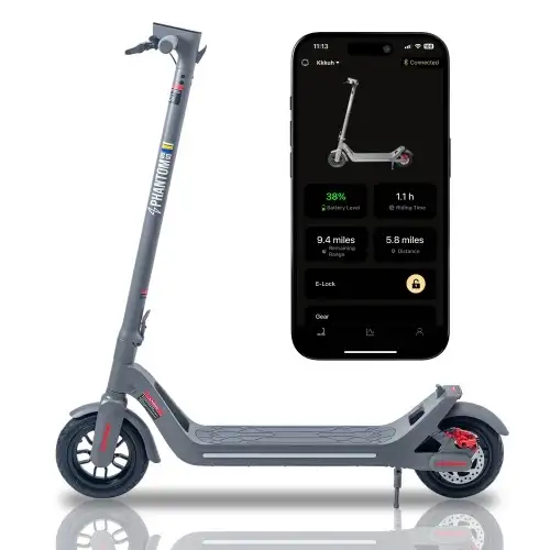 Electric Scooter Phantomgogo A8  – 45 km Range, App Control, Reg in Road in Kitchener / Waterloo - Image 2