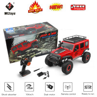  Remote Control Climbing Truck 1/10 Red 4WD Crawler Jeep Wit