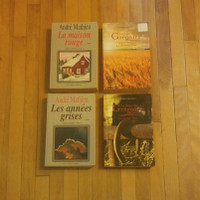 13 livres: PAR ANDRÉ MATHIEU:  LA SAGA DES GRÉGOIRE. Etc.