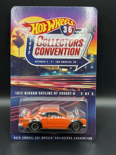 Hot Wheels 36Th Annual Convention 2022 LA 1972 Nissan Skyline, View more