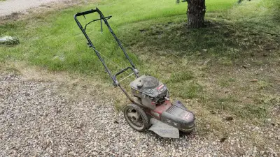 Craftsman walk behind weed whipper., View more